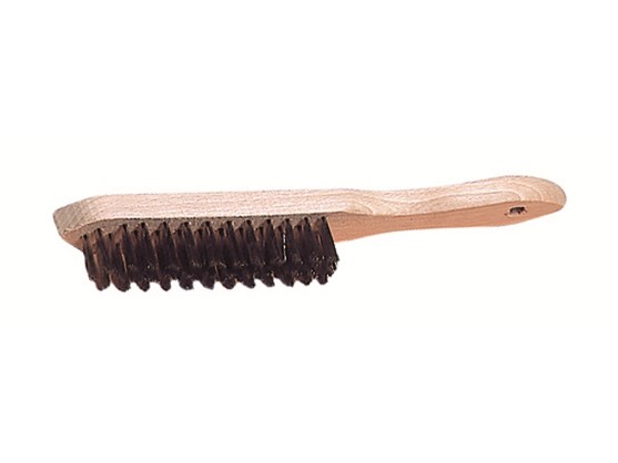 Brosse pour grill avec manche en bois long.300mm