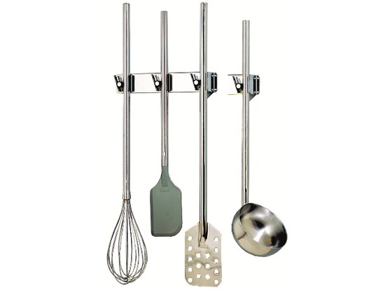 Porte-outils en inox dim. 375 x 78 mm 