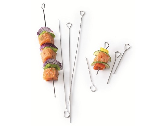 Brochette en inox long. 250 mm  