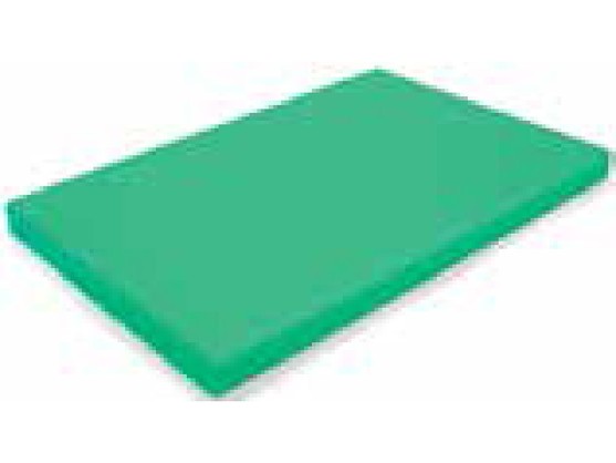 Planche PEHD 600x400x20mm coloris vert