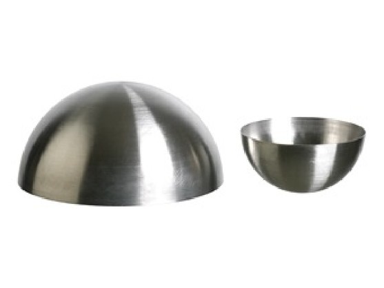 Calotte 1/2 sphere inox d 160 - -