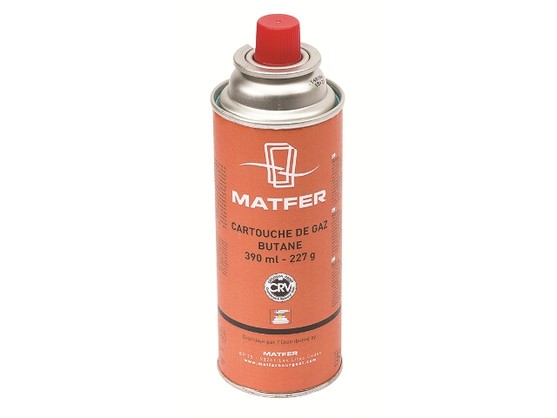Cartouche gaz contenance 390ml 