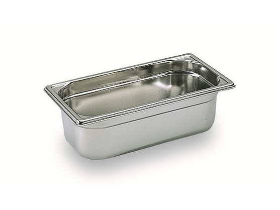 Bac gastronorme 1/3 en inox 325 x 175mm p 150mm/ contenance 5,7 lt