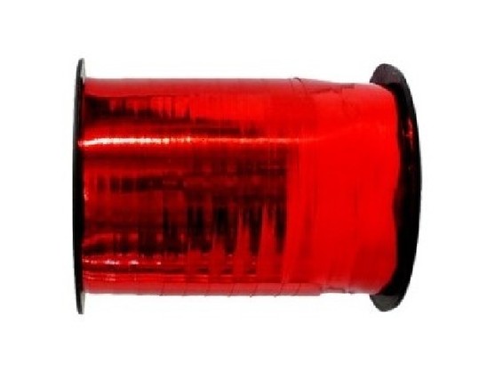 Bolduc miroir rouge dim. 7 mm x 250 mm 