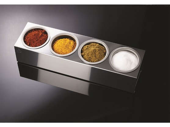 Roll box inox 4 bols  