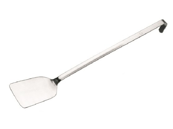 Spatule pleine de cuisne en inox dim. 120 x 120 mm 