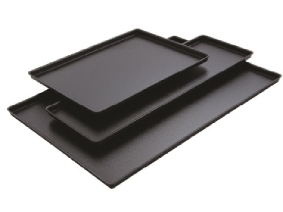 PLATEAU ABS NOIR 400X300X20MM  