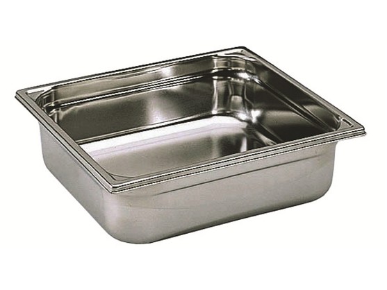 Bac gastronorme 2/3 en inox p. 200 mm - cont. 16,7 lt 