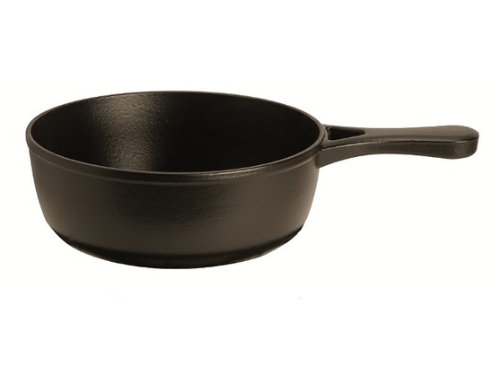 POELON NOIR DIA 18CM 1L  