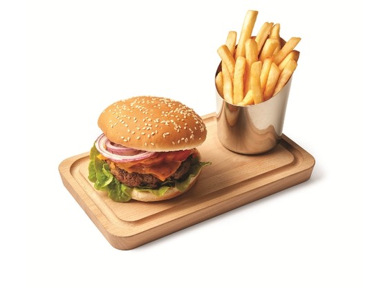 PLANCHE A BURGER 250X150X20MM  