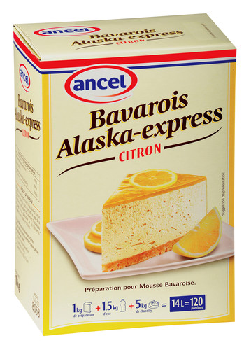 Bavarois Alaska-express au citron 