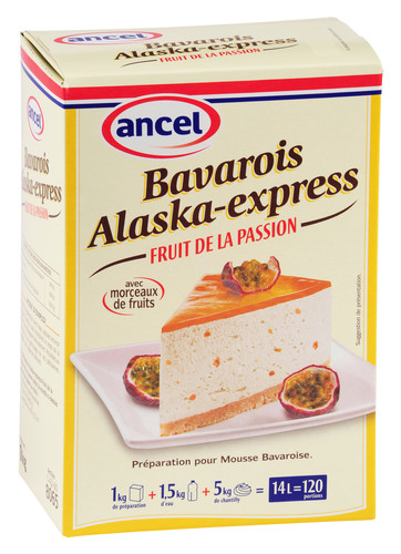 Bavarois Alaska-express à la passion 