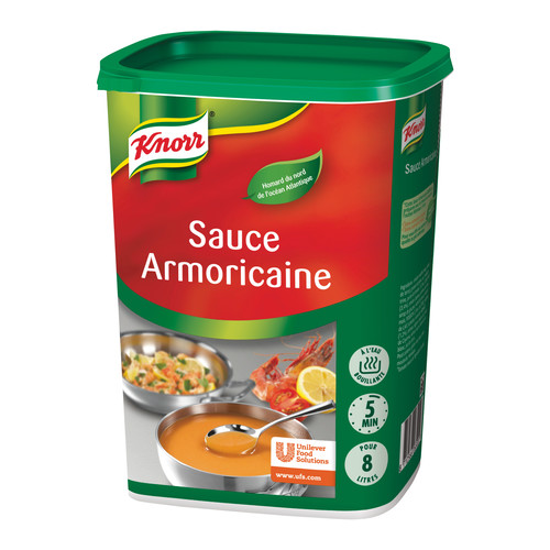 Sauce Armoricaine déshydratée 800g Jusqu'à 8L 