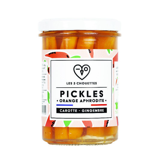 Pickles carotte et gingembre bio 