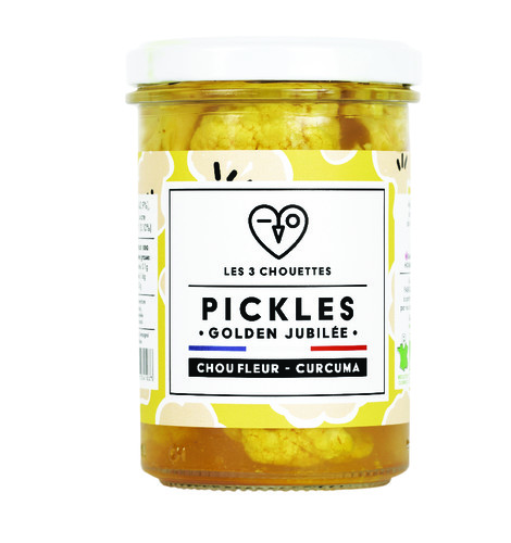 Pickles chou fleur et curcuma bio 