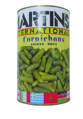 Cornichons aigre doux calibre 40/59 