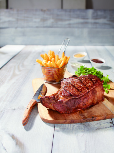 Côte de boeuf dévertébrée papillotée 