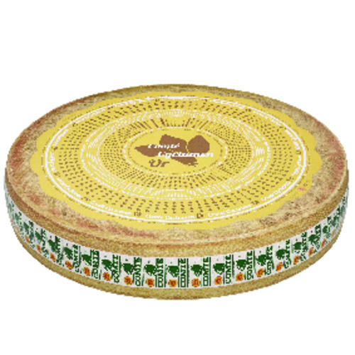 Comté cyclamen or 12 mois d'affinage 34% m.g. 