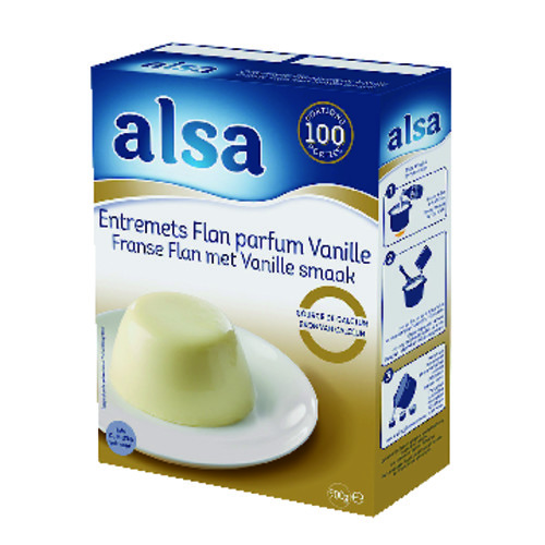 Entremets-Flan Parfum Vanille 900g 100 portions 