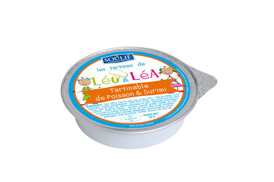 tartinable poisson et surimi  
