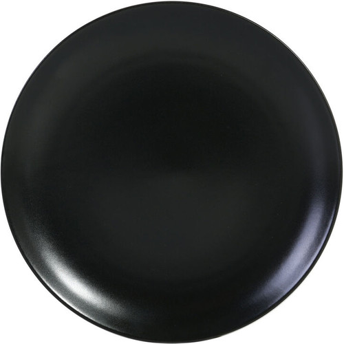 Assiette kuro plate noir 26x2.5cm 