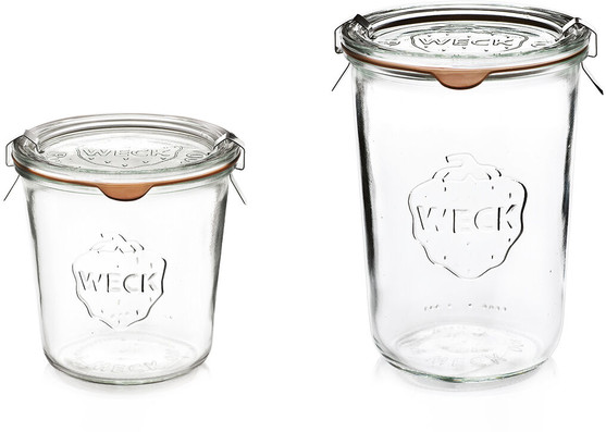 Verrine weck avec couvercle diamètre 100 h107 580ml 