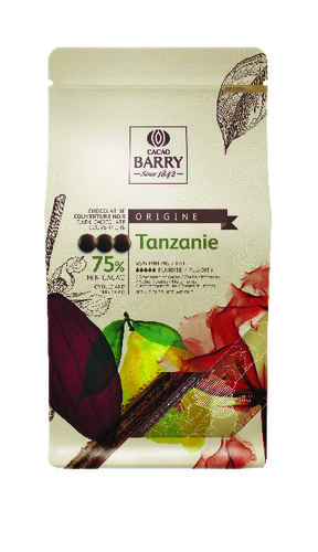 Chocolat de couverture noir tanzanie 75 % 