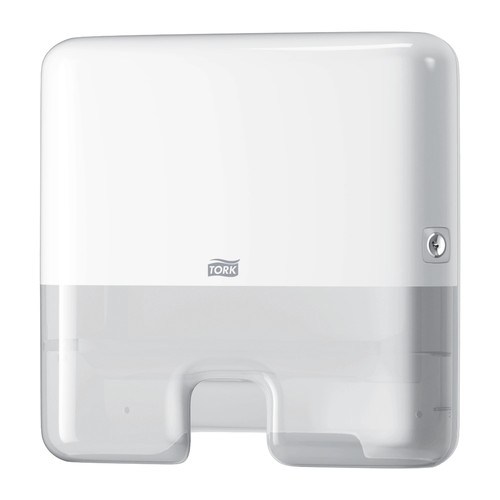 Distributeur mini h2 blanc système essuie mains gratuit 