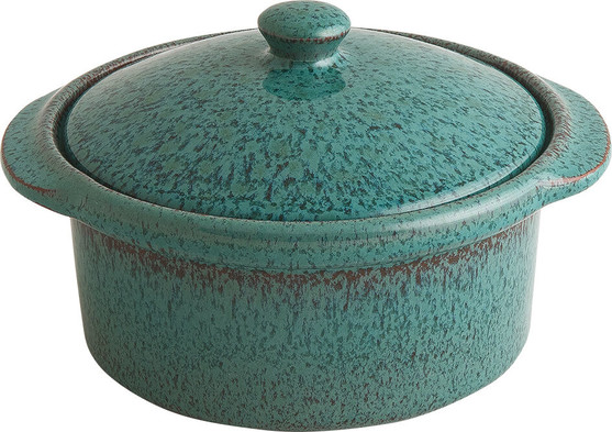 Cocotte koloreo verte diamètre 14.5 35 cl