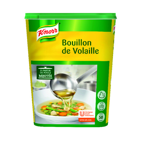 Bouillon de Volaille Déshydraté 1kg jusqu'à 50L 