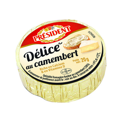 Délice de camembert 19 % m.g 