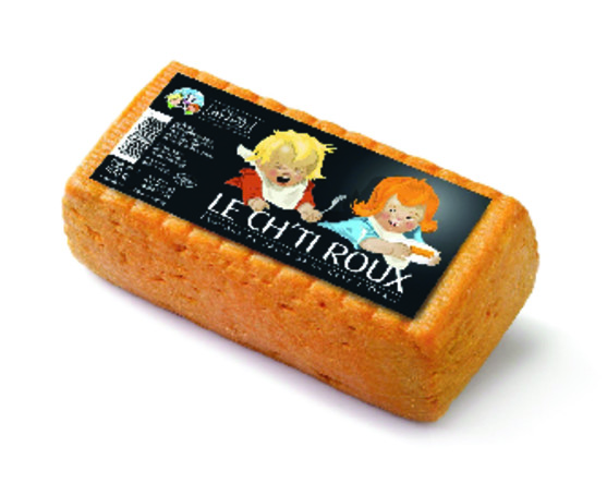 Fromage le ch'ti roux 45 % m.g. 