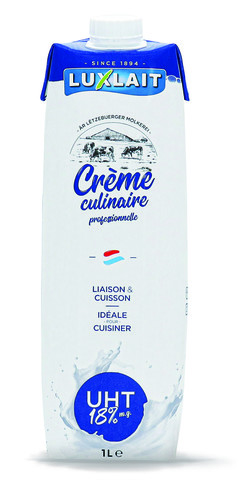 Crème legère liquide stérilisée UHT 18% 