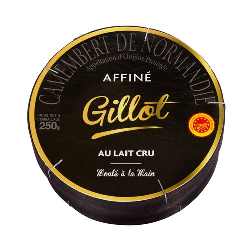 Export camembert édition gourmet au lait cru 22% m.g. 