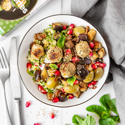 Boulette de lentilles vertes bio 