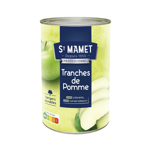 Tranches de pommes préservées  