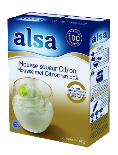 Mousse au citron 100 portions 