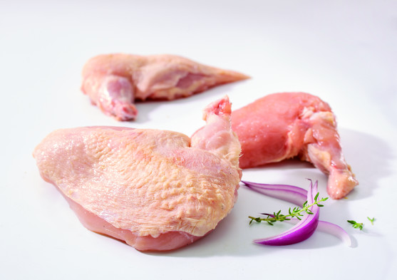 Suprême de poulet IQF calibre de 160/200 g colis de 3 kg