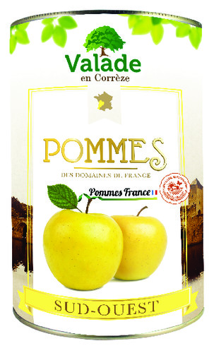 Compote pomme allégée en sucres HVE