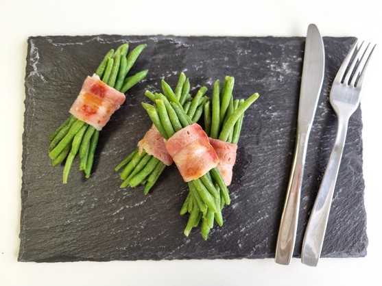 Fagot haricot vert lardé  
