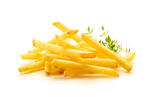 Frites avec peau 5/5  