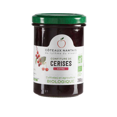 Confiture de cerise bio  