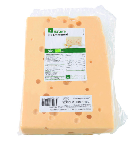 Emmental bloc bio  