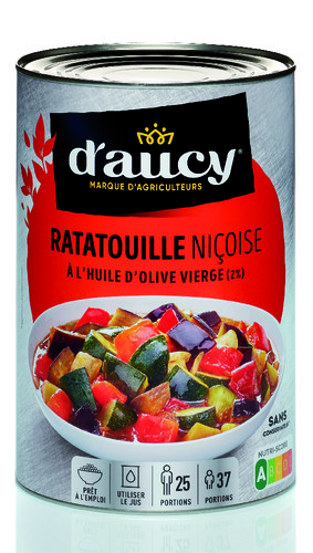 Ratatouille niçoise à l'huile d'olive 