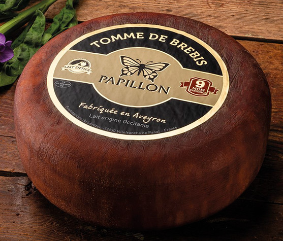 Tomme de brebis papillon  