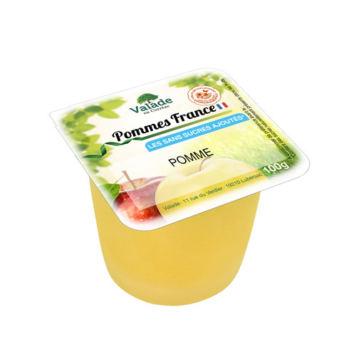 Purée de pommes sans sucres ajoutés HVE