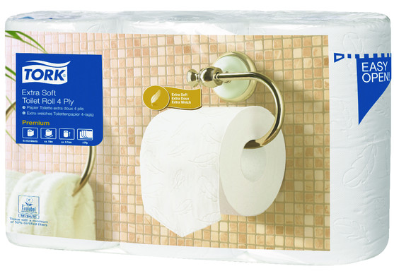 Papier toilette 4 plis blanc premium extra doux fsc 153 formats