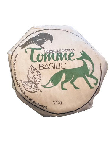 Tomme vaudoise basilic  