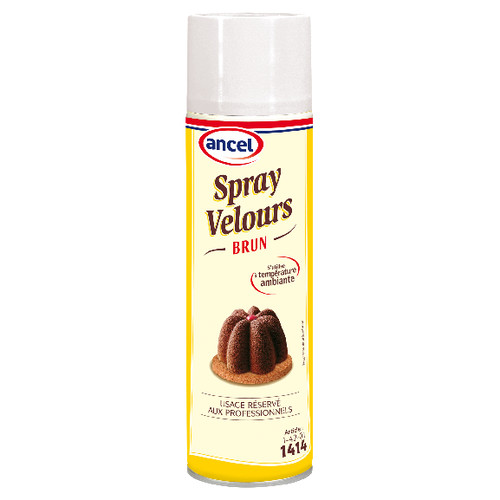 Spray velours brun  