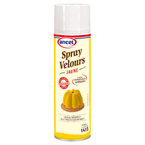 Spray velours jaune  